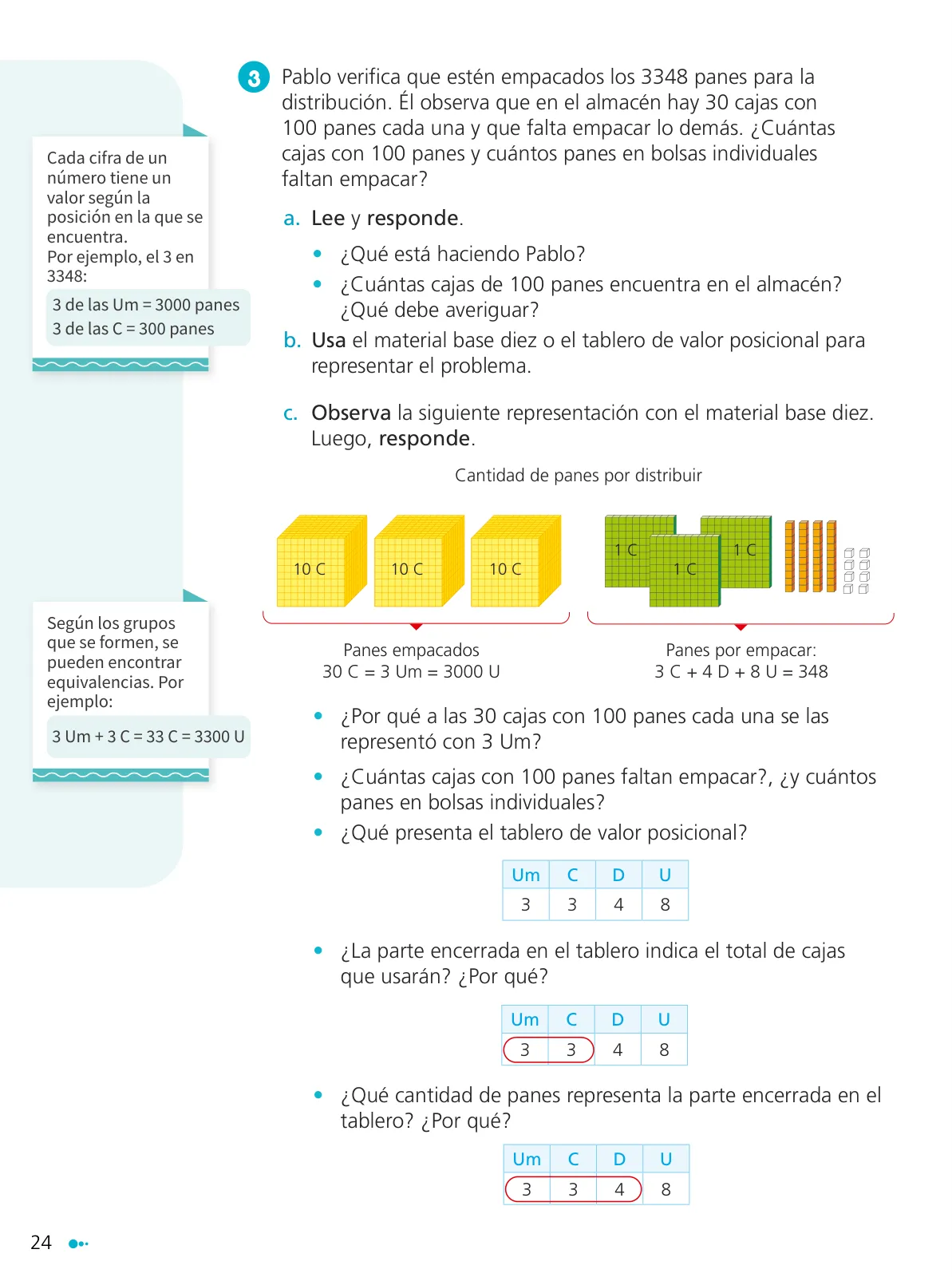 Miniatura página 26 de Texto de Matemática 4. Cuarto grado de Primaria · 2024