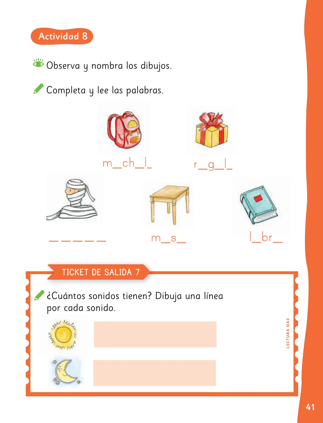 Página 44 de Lenguaje y Comunicación – Primero Básico | Texto del Estudiante MINEDUC – Descargar PDF · 2024