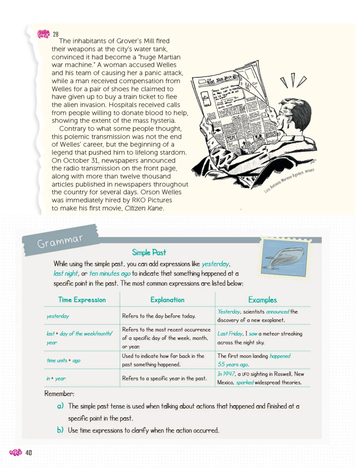 Miniatura página 41 de Uérakua anapu uantakua. Projects and Readings.  Libro de Educación Secundaria Grado 2°  Ciclo Escolar 2025 - 2026