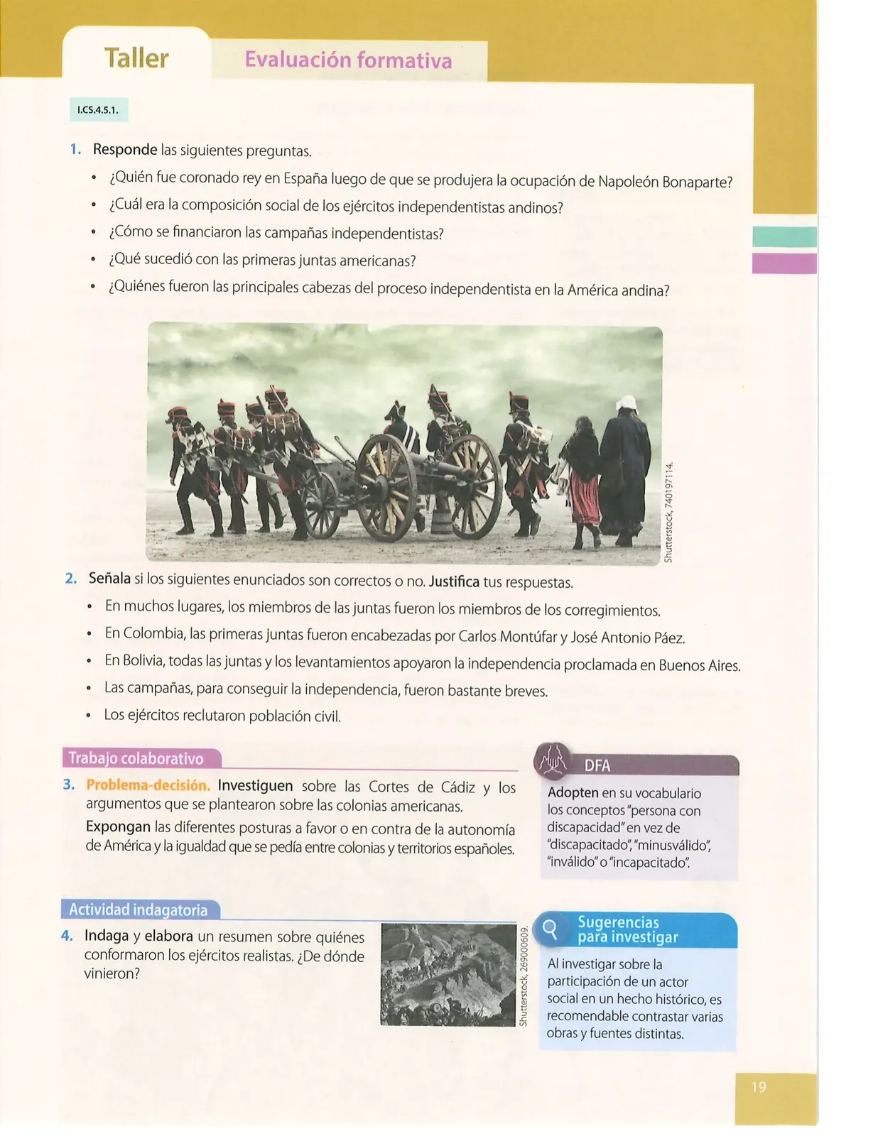 Página 18 de Estudios Sociales · 10 EGB · 2025