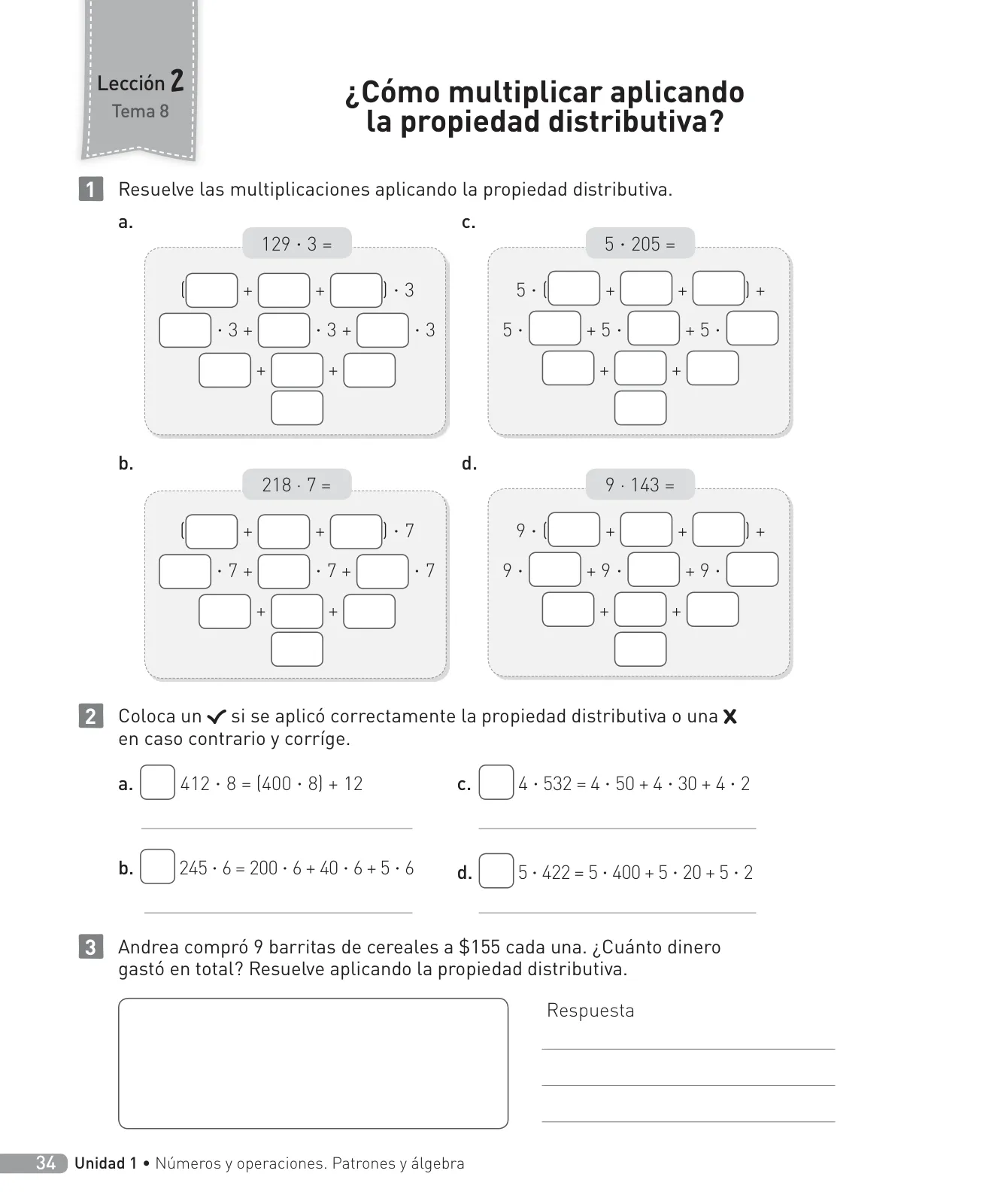 Página 35 de Matemática – Cuarto Básico | Texto del Estudiante MINEDUC – Descargar PDF · 2024