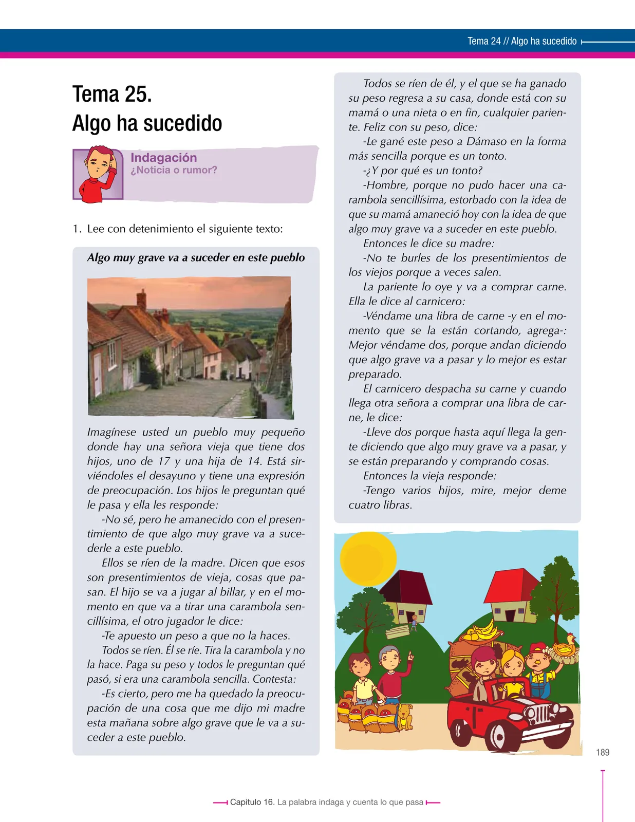 Miniatura página 189 de Lenguaje 6° · Secundaria Activa