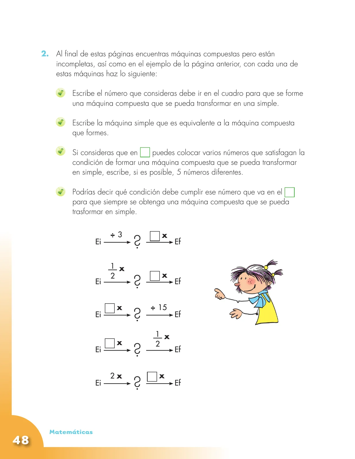 Página 48 de Matematica 5° · Cartilla 01