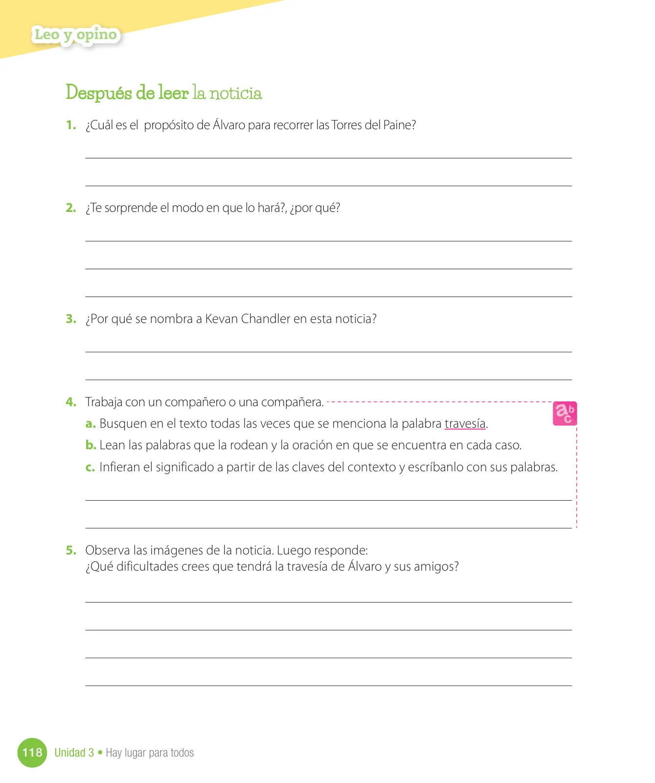 Página 120 de Lenguaje y Comunicación – Cuarto Básico | Texto del Estudiante MINEDUC – Descargar PDF · 2024