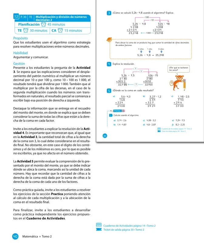 Página 42 de Libro de Sumo Primero – Sexto Básico | Texto del Estudiante MINEDUC – Descargar PDF · 2024