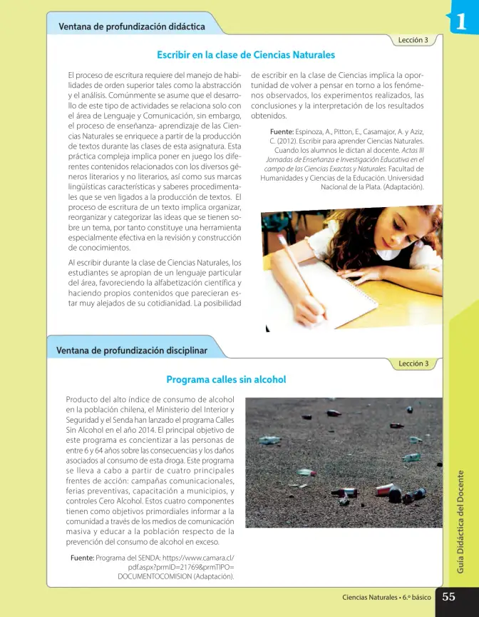 Página 68 de Libro de Ciencias Naturales – Quinto Básico | Texto del Estudiante MINEDUC – Descargar PDF · 2024