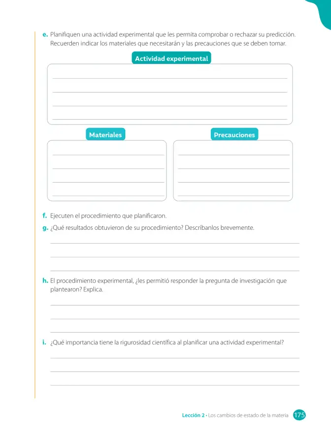 Página 177 de Libro de Ciencias Naturales – Quinto Básico | Texto del Estudiante MINEDUC – Descargar PDF · 2024