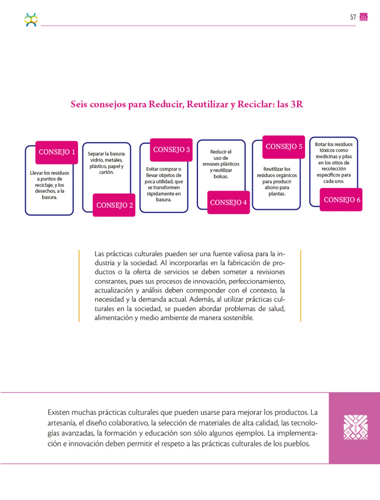 Miniatura página 58 de Colección Ximhai. De lo humano y lo comunitario.   Libro de Educación Secundaria Grado 1°  Ciclo Escolar 2025 - 2026