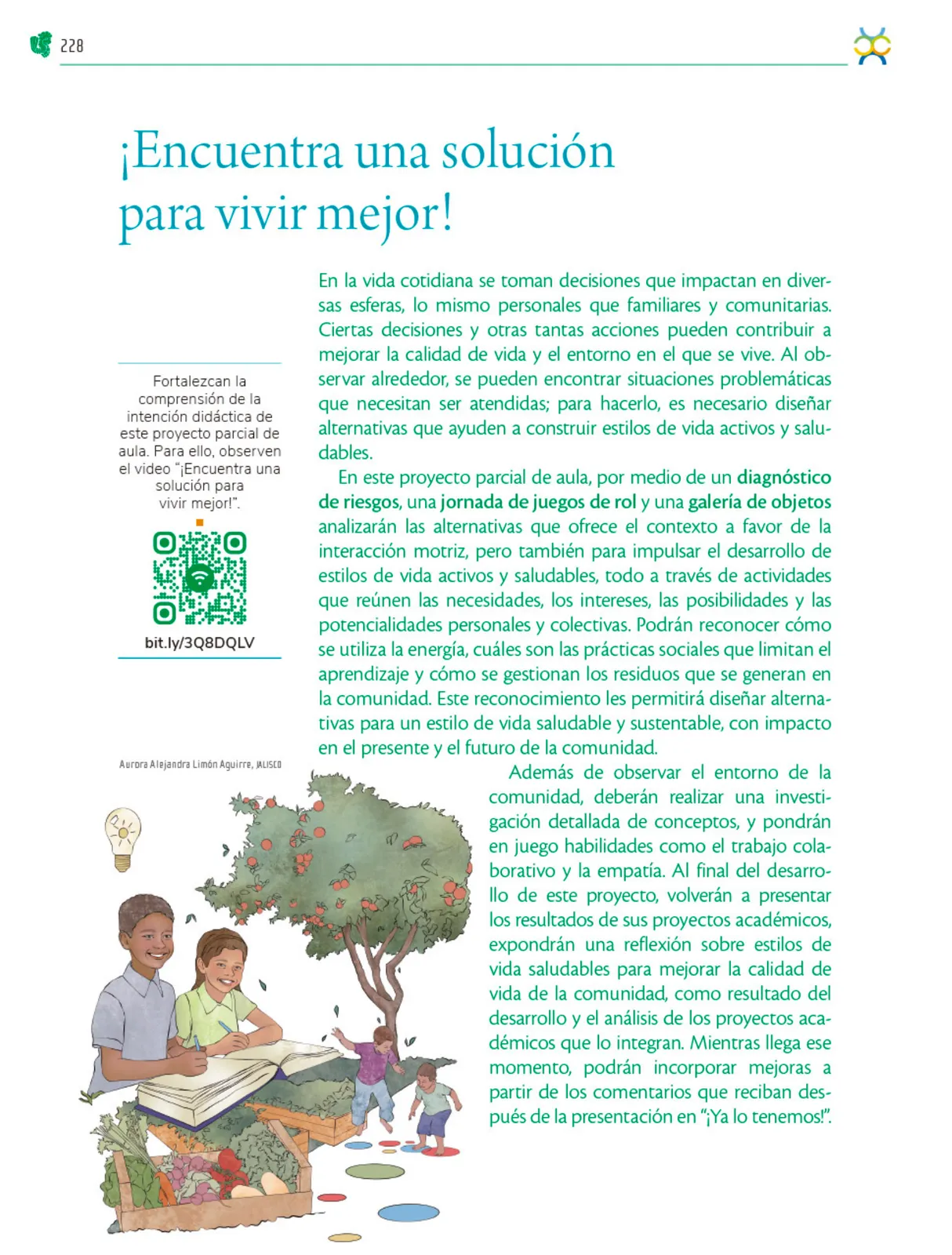 Página 229 de Colección Sk´asolil. Nuestro libro de Proyectos.  Tomo III.  Libro de Educación Telesecundaria Grado 2°  Ciclo Escolar 2025 - 2026