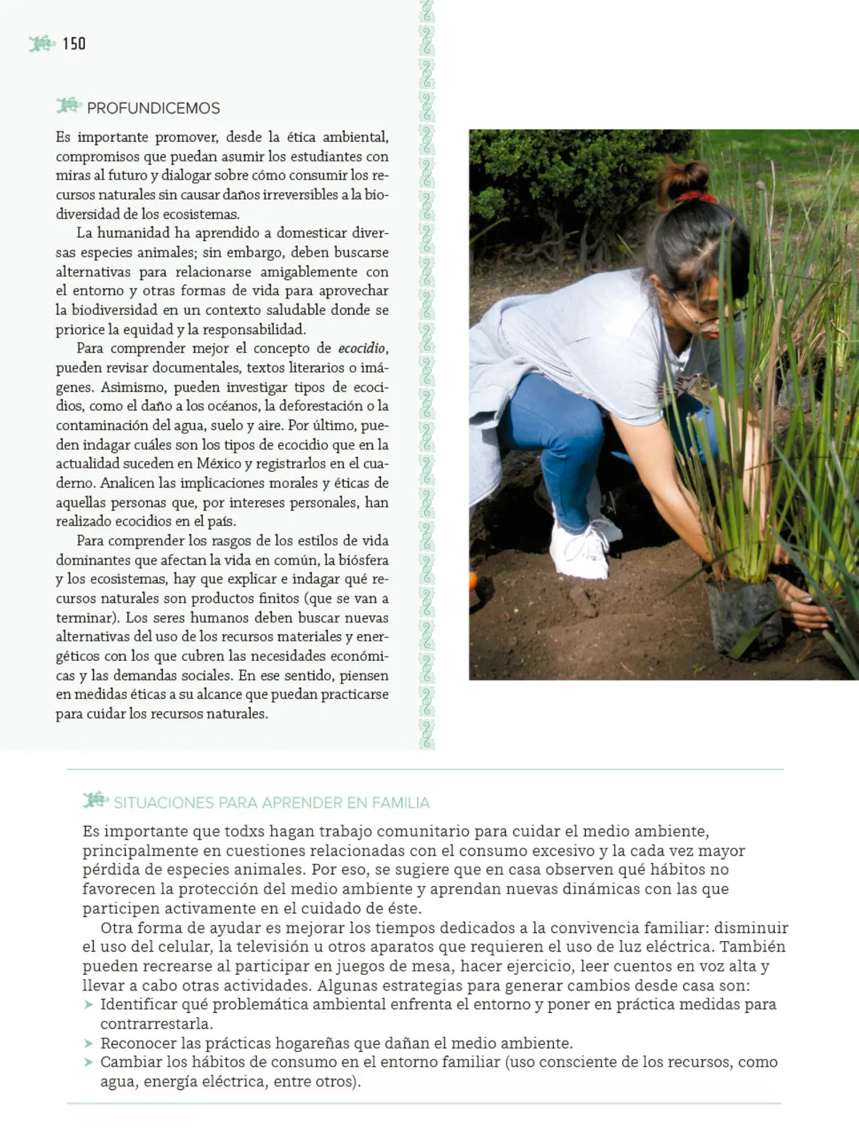 Página 151 de Nuestros saberes: Libro para alumnos, maestros y familia. Libro de Educación Primaria Grado 5° Ciclo Escolar 2025 - 2026
