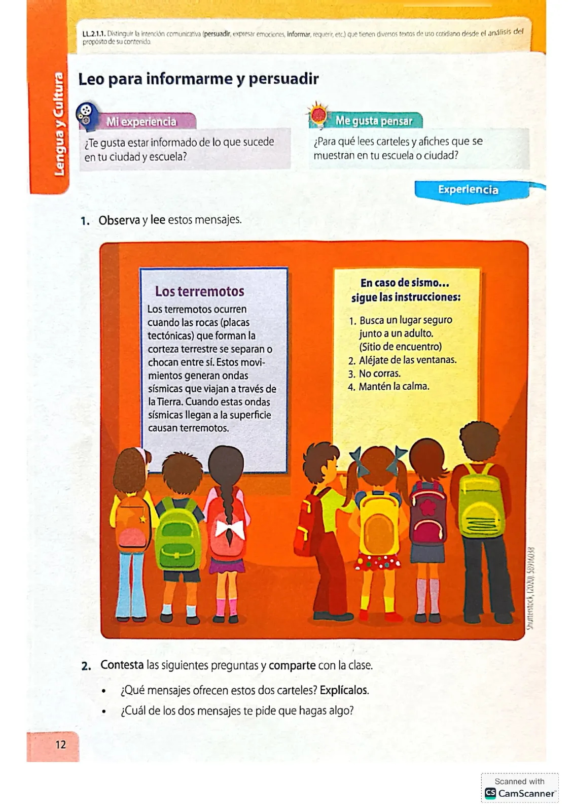 Miniatura página 12 de Lengua Y Literatura · 4 EGB · 2024