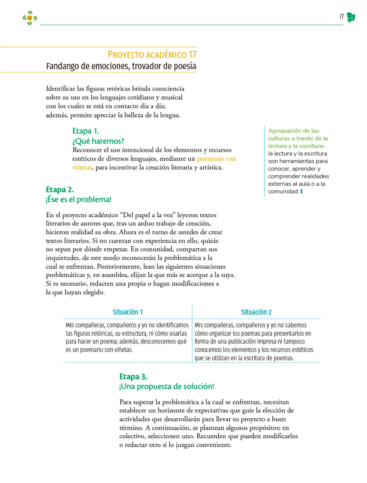 Página 18 de Colección Sk´asolil. Nuestro libro de Proyectos. Tomo II. Libro de Educación Telesecundaria Grado 2° Ciclo Escolar 2025 - 2026