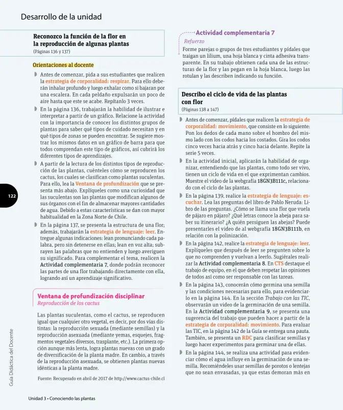 Página 23 de Ciencias Naturales – Tercero Básico | Texto del Estudiante MINEDUC – Descargar PDF · 2024