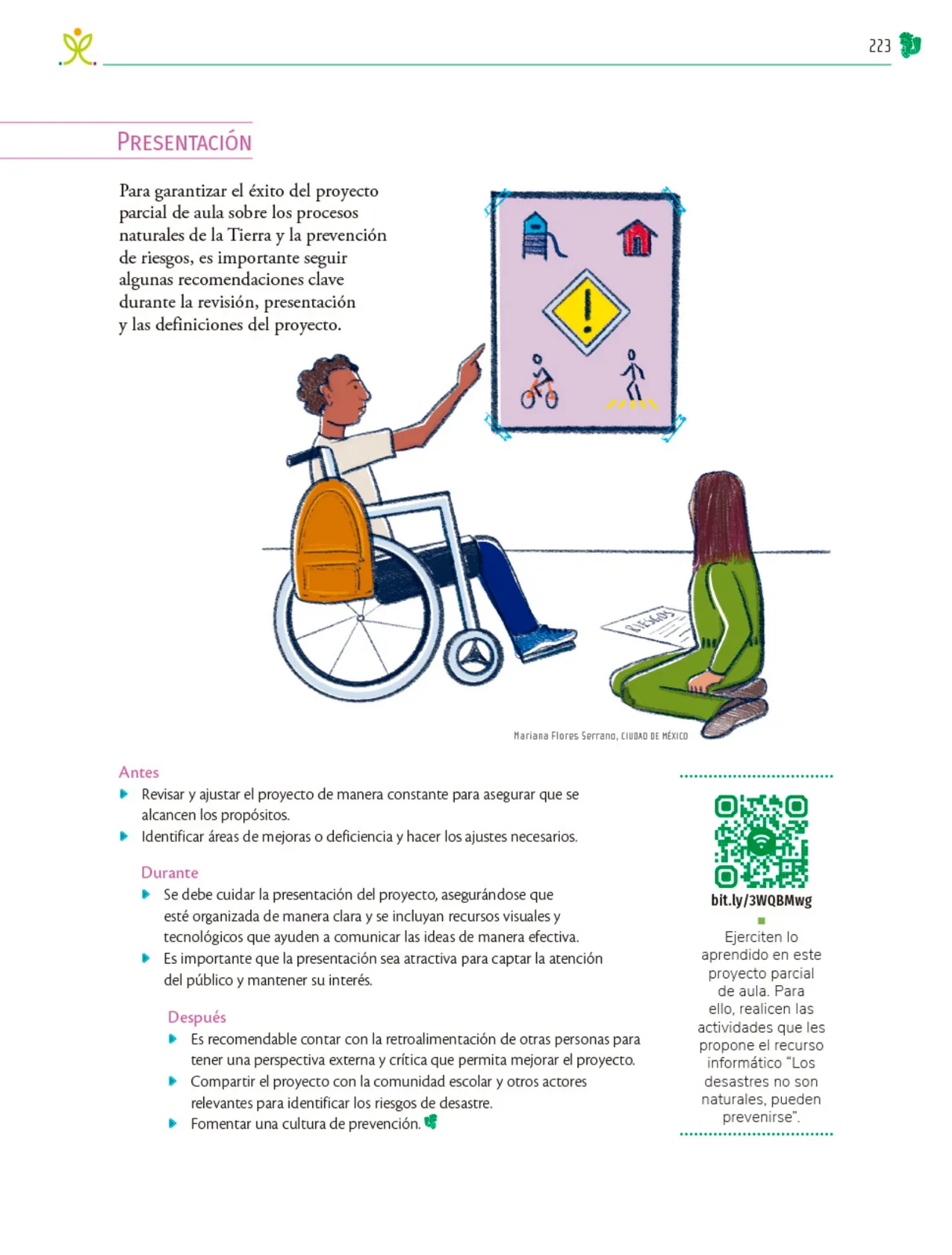 Miniatura página 224 de Colección Ximhai. Nuestro libro de Proyectos. Tomo I.   Libro de Educación Telesecundaria Grado 1°  Ciclo Escolar 2025 - 2026
