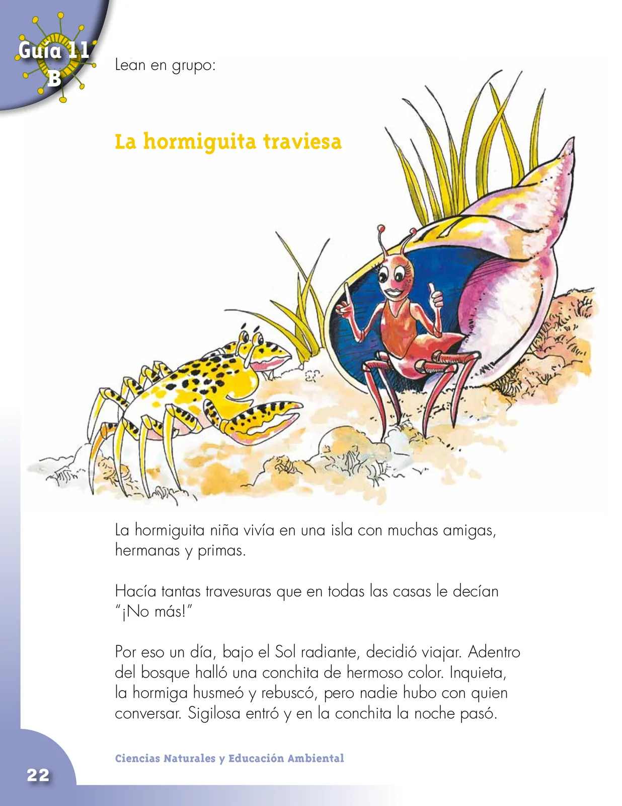 Página 22 de Ciencias Naturales 2° · Cartilla 02