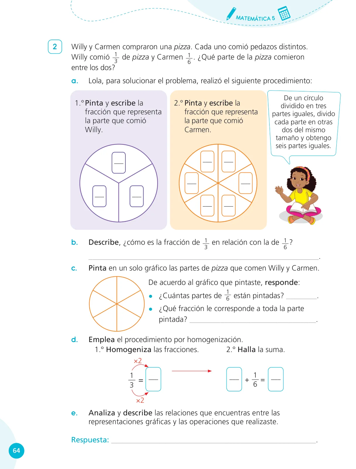 Página 66 de Cuadernillo de Matemática 5, quinto grado de Primaria · 2023