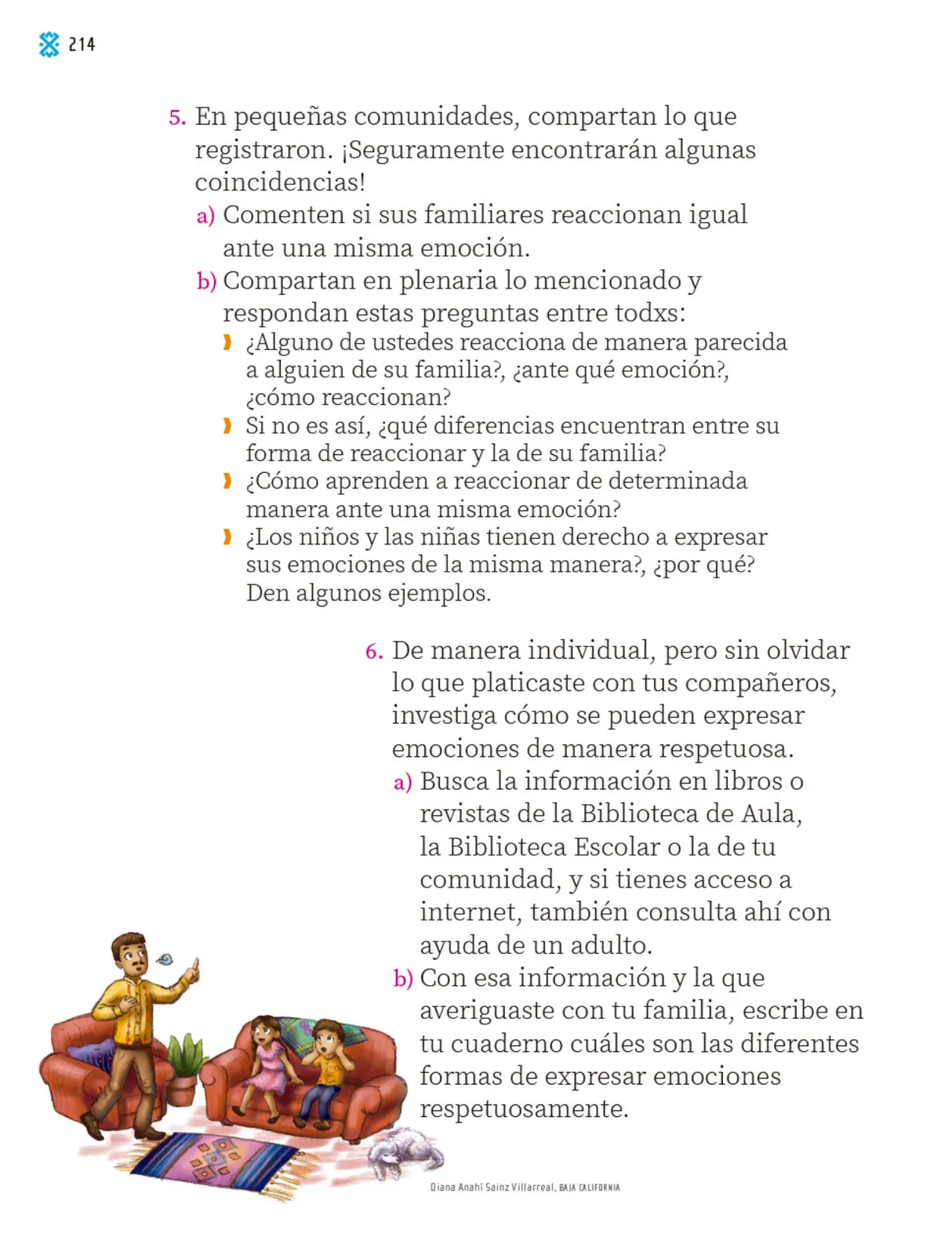 Miniatura página 215 de Proyectos Comunitarios.   Libro de Educación Primaria Grado 1°  Ciclo Escolar 2025 - 2026