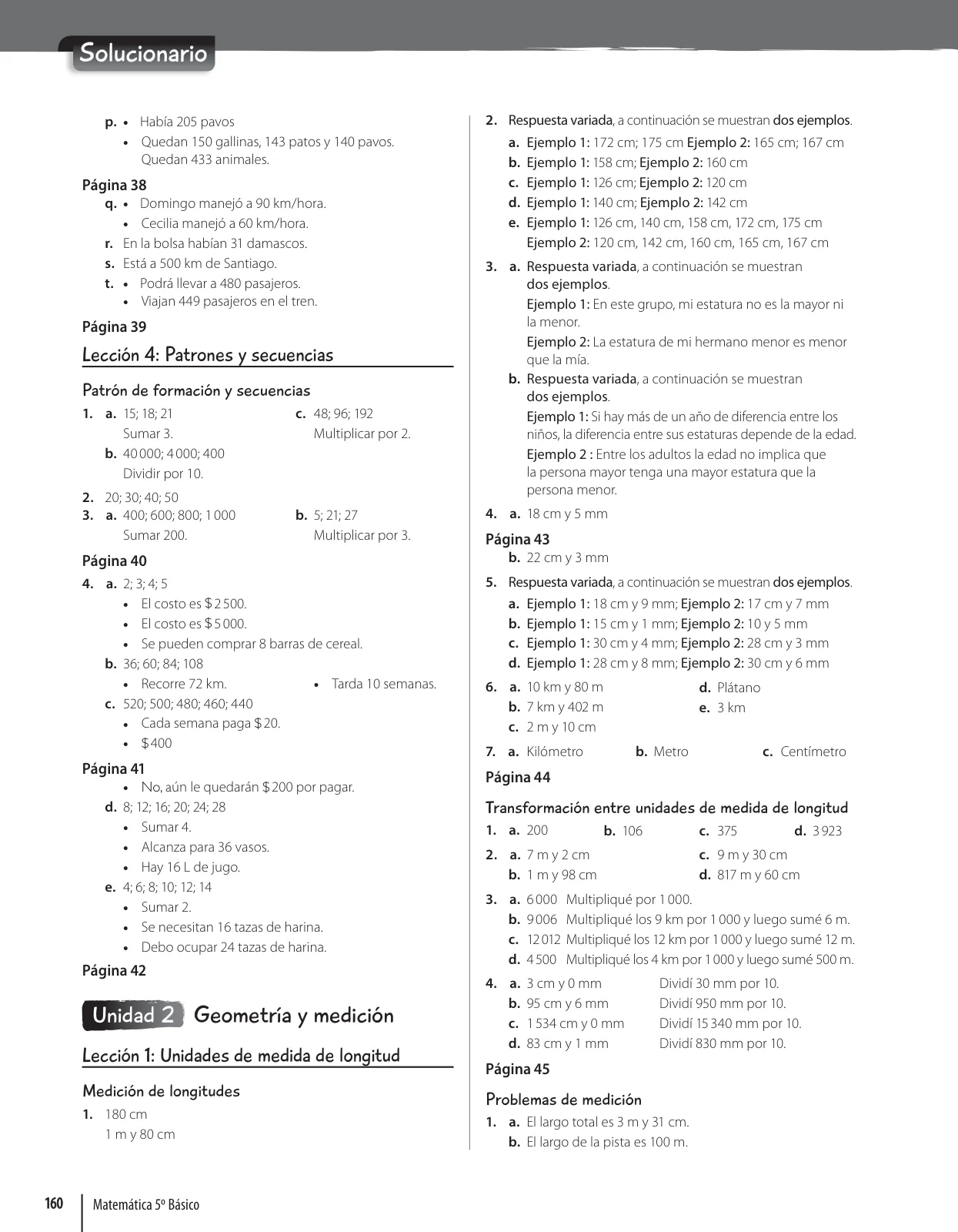 Página 162 de Matemática – Quinto Básico | Texto del Estudiante MINEDUC – Descargar PDF · 2024