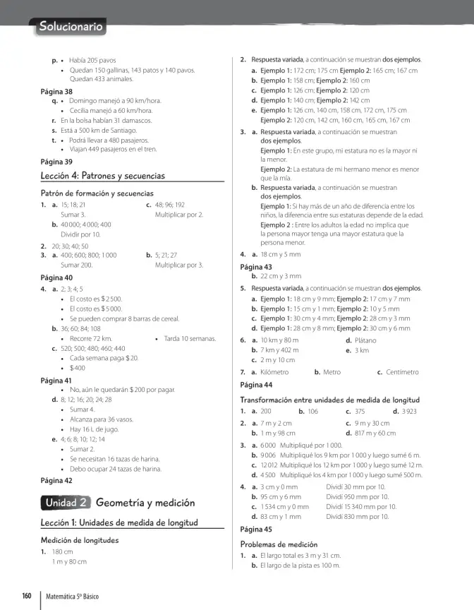 Página 162 de Matemática – Quinto Básico | Texto del Estudiante MINEDUC – Descargar PDF · 2024