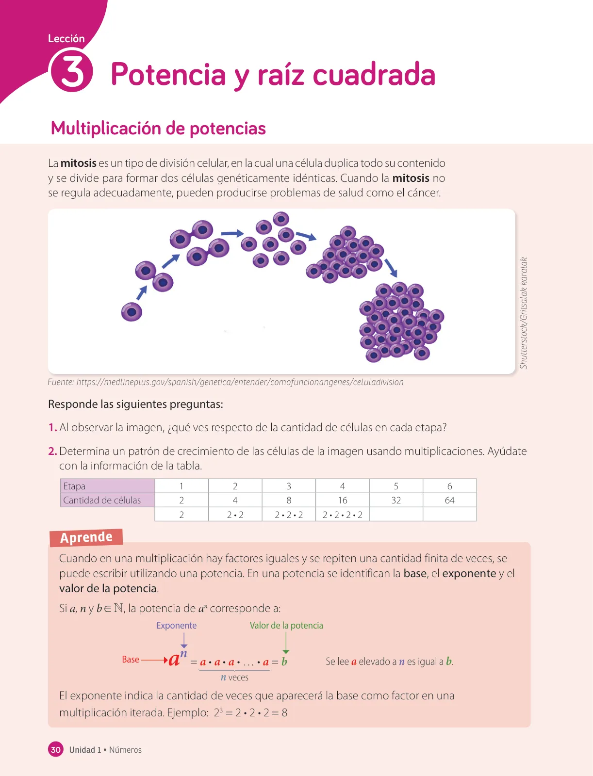 Miniatura página 32 de Matemática – Octavo Básico | Texto del Estudiante MINEDUC – Descargar PDF · 2024