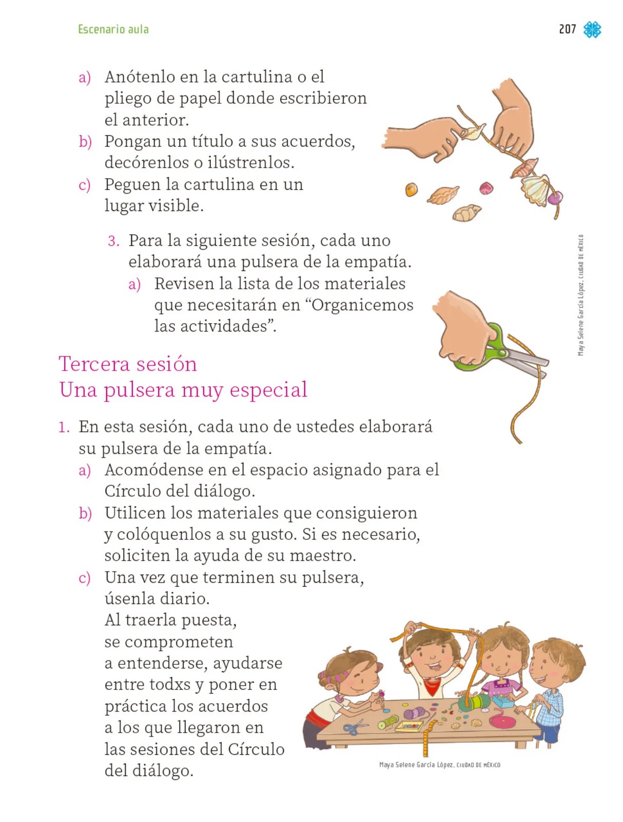 Miniatura página 208 de Proyectos de Aula.   Libro de Educación Primaria Grado 1°  Ciclo Escolar 2025 - 2026