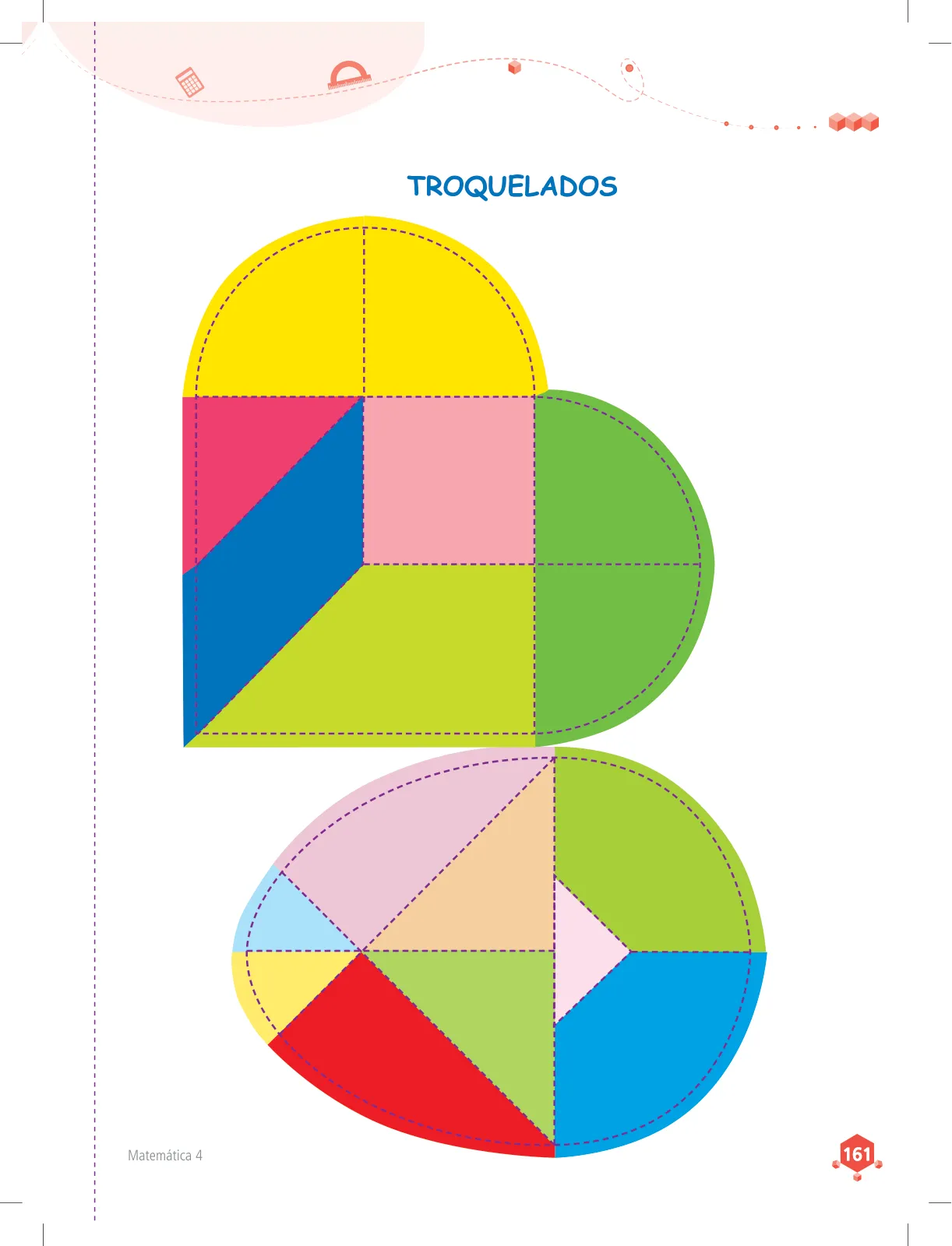 Página 161 de Matemática 4 : cuaderno de trabajo para cuarto grado de Educación Primaria 2018 · 2018