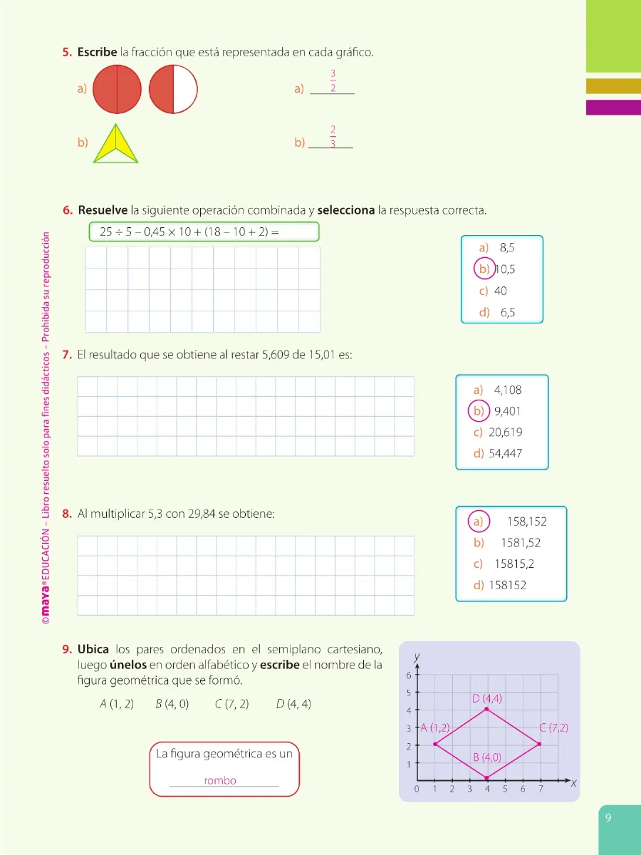 Miniatura página 11 de Matematica · 6 EGB · 2025