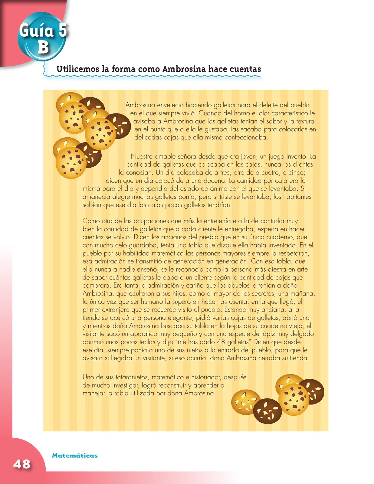 Página 48 de Matematica 3° · Cartilla 01