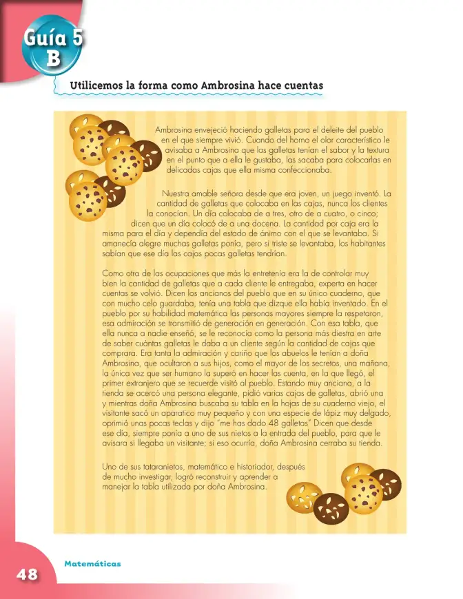 Página 48 de Matematica 3° · Cartilla 01