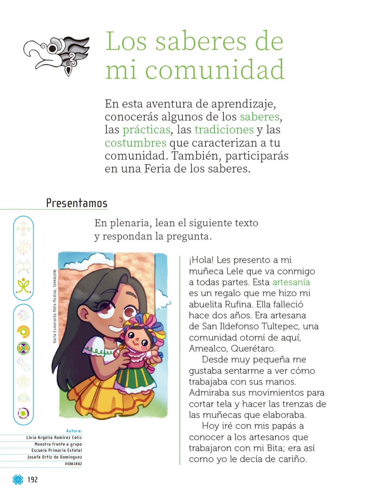 Miniatura página 195 de Proyectos de Aula.   Libro de Educación Primaria Grado 2°  Ciclo Escolar 2025 - 2026
