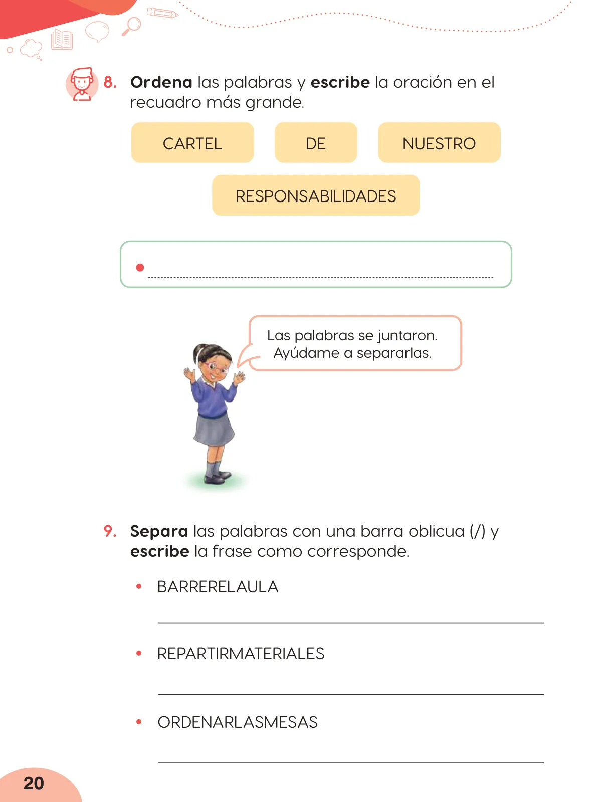 Miniatura página 22 de Cuadernillo de Comunicación 2. Segundo grado de Primaria · 2024