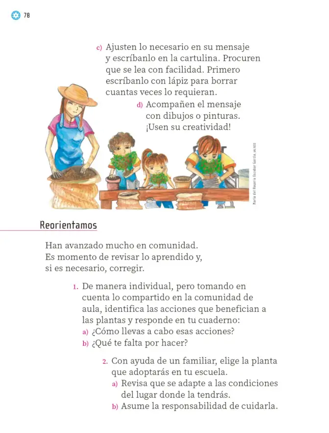 Página 79 de Proyectos Escolares. Libro de Educación Primaria Grado 1° Ciclo Escolar 2025 - 2026