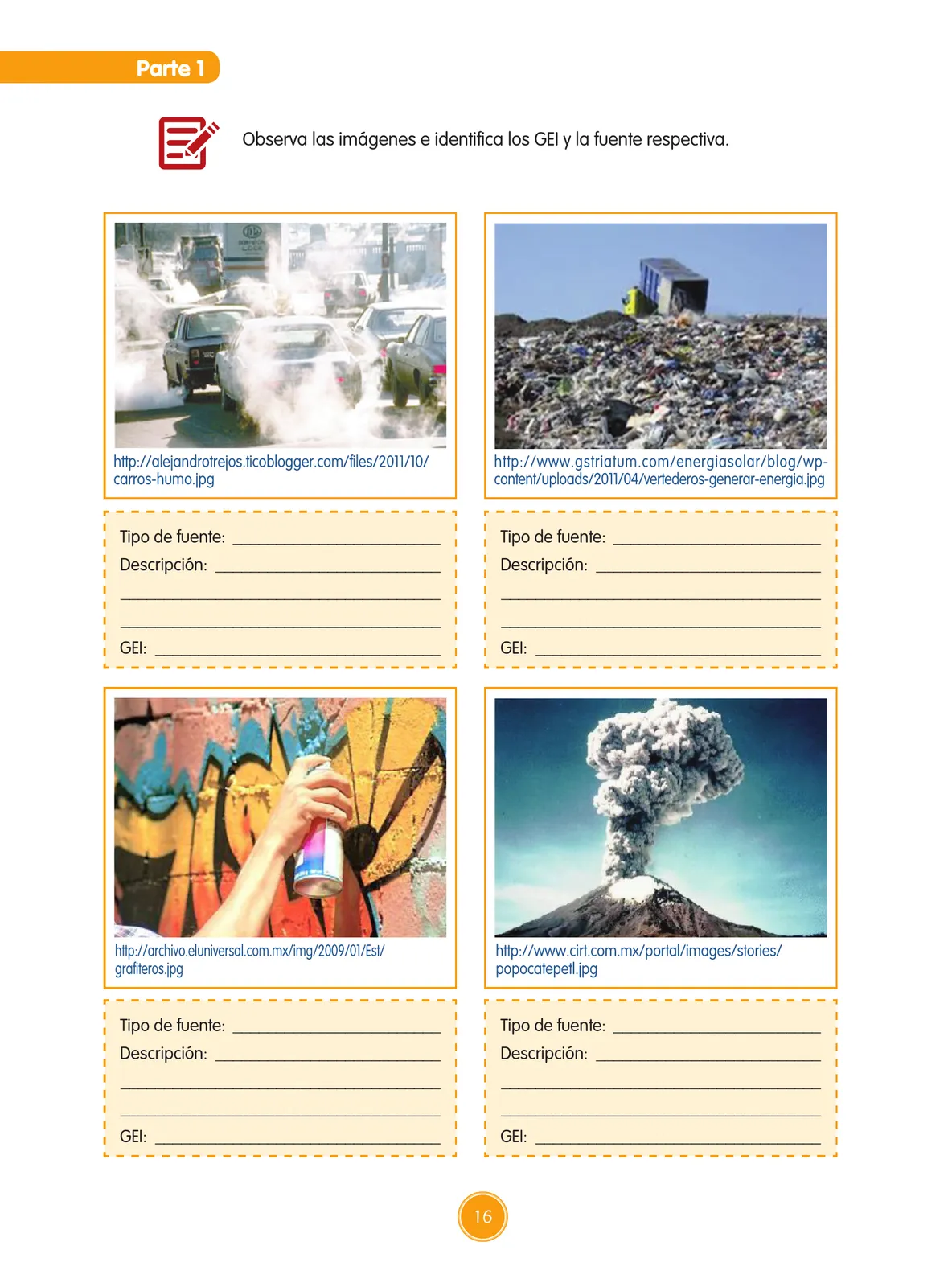 Miniatura página 17 de Guía de educación ambiental para el desarrollo sostenible : cambio climático · 2016