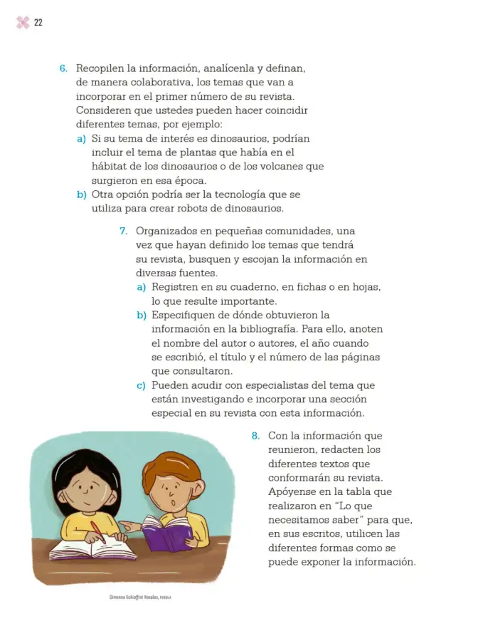 Página 25 de Proyectos Escolares. Libro de Educación Primaria Grado 4° Ciclo Escolar 2025 - 2026