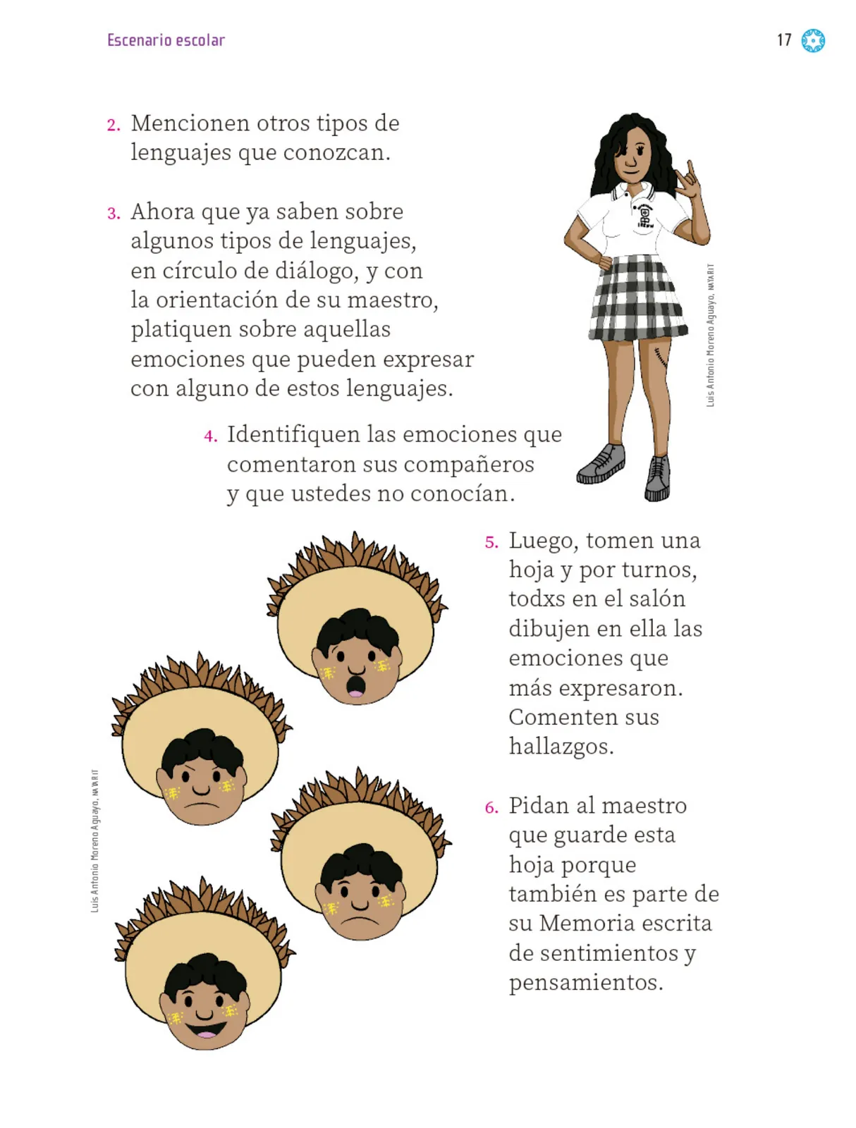 Miniatura página 18 de Proyectos Escolares.   Libro de Educación Primaria Grado 1°  Ciclo Escolar 2025 - 2026