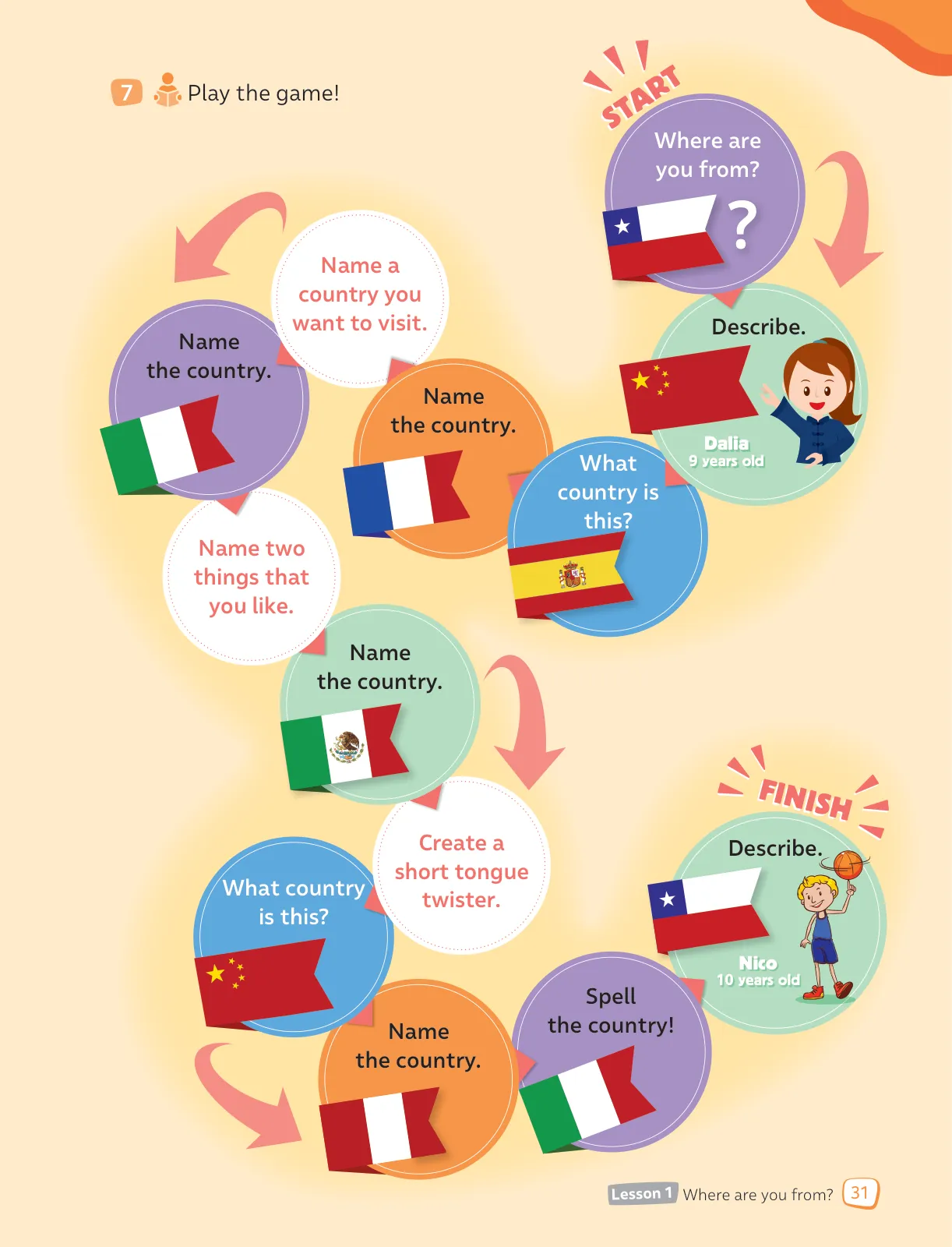 Miniatura página 33 de Inglés – Cuarto Básico | Texto del Estudiante MINEDUC – Descargar PDF · 2024
