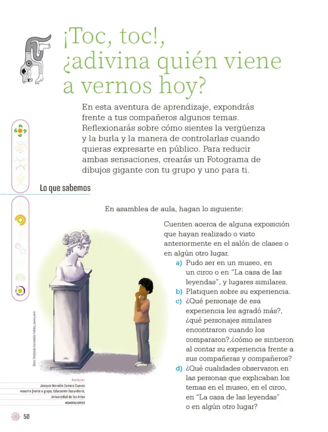 Página 53 de Proyectos de Aula. Libro de Educación Primaria Grado 4° Ciclo Escolar 2025 - 2026