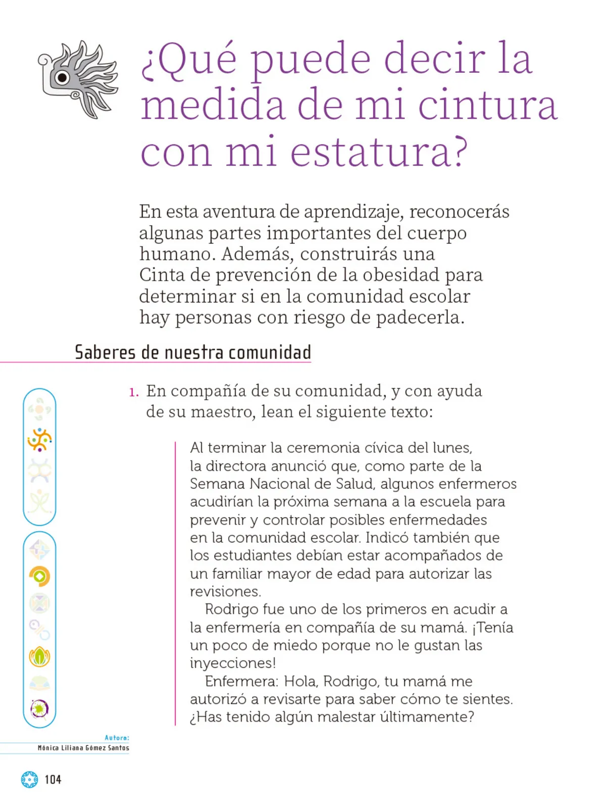 Miniatura página 105 de Proyectos Escolares.   Libro de Educación Primaria Grado 1°  Ciclo Escolar 2025 - 2026