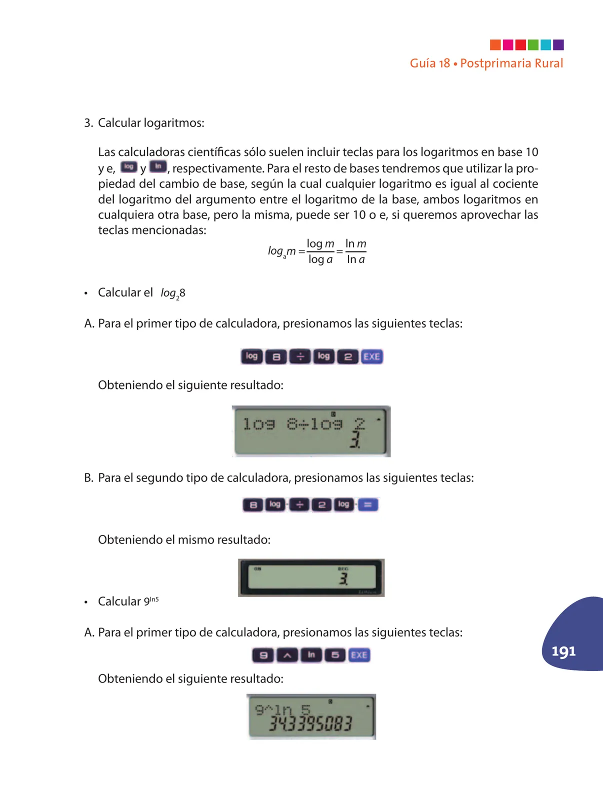 Miniatura página 192 de Matematica 9° · Postprimaria