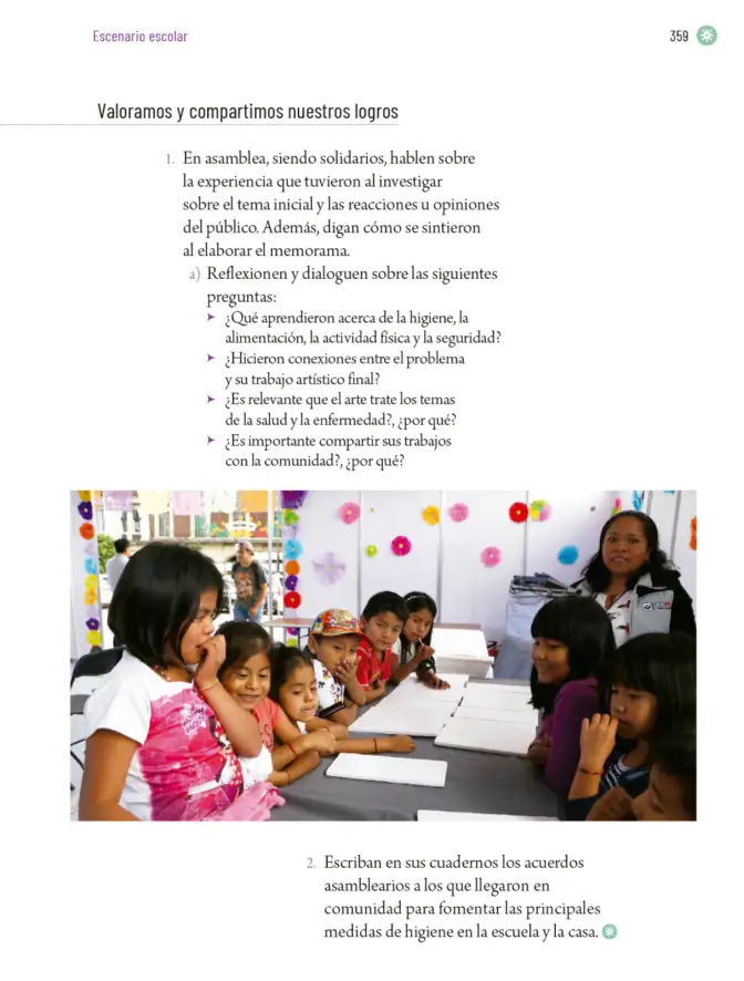 Página 362 de Proyectos Escolares. Libro de Educación Primaria Grado 6° Ciclo Escolar 2025 - 2026