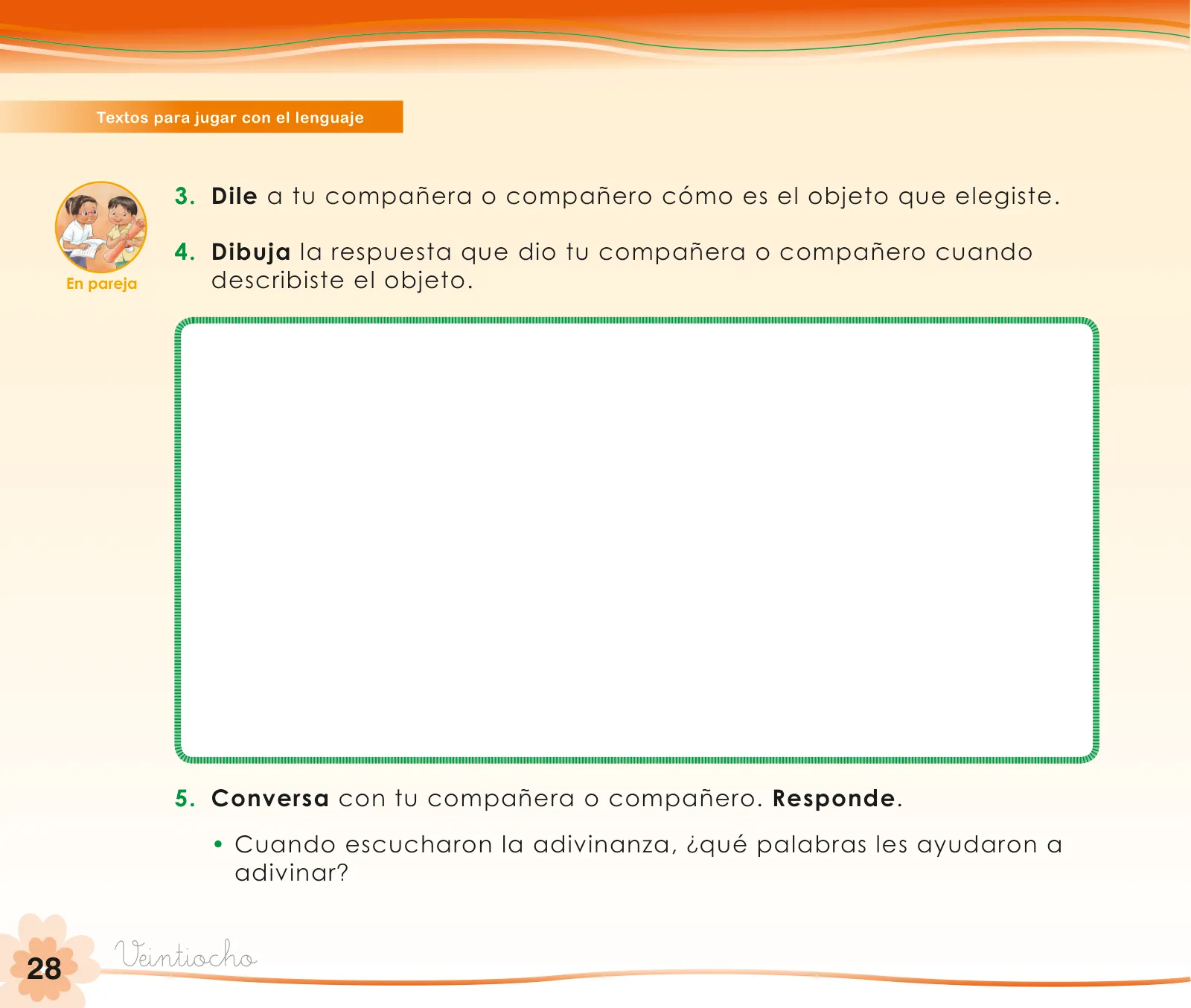Miniatura página 30 de Comunicación 1 : cuaderno de trabajo para primer grado de Educación Primaria 2019 · 2019