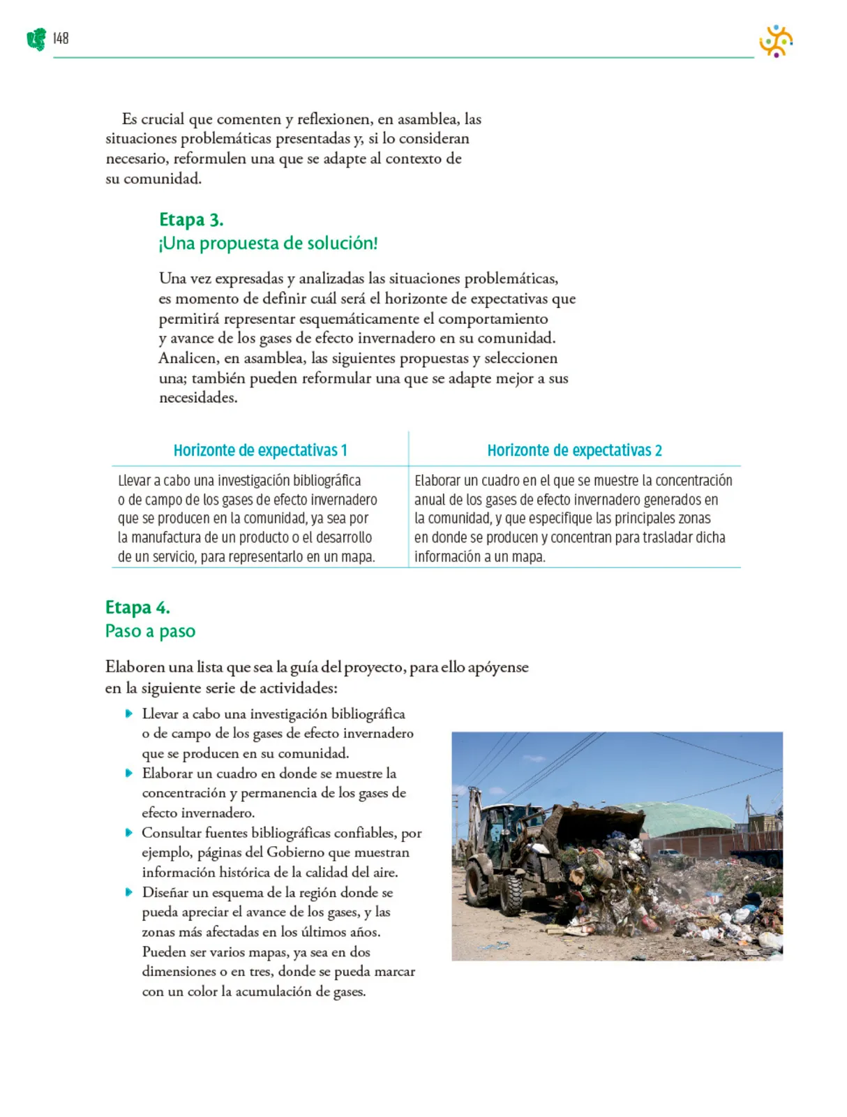Página 149 de Colección Sk´asolil. Nuestro libro de Proyectos. Tomo II. Libro de Educación Telesecundaria Grado 2° Ciclo Escolar 2025 - 2026
