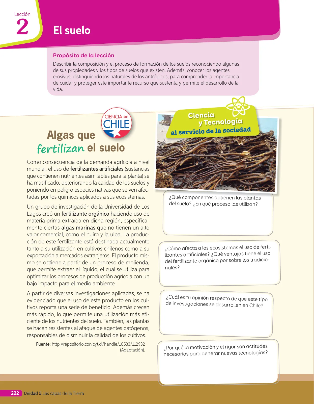 Miniatura página 173 de Libro de Ciencias Naturales – Quinto Básico | Texto del Estudiante MINEDUC – Descargar PDF · 2024