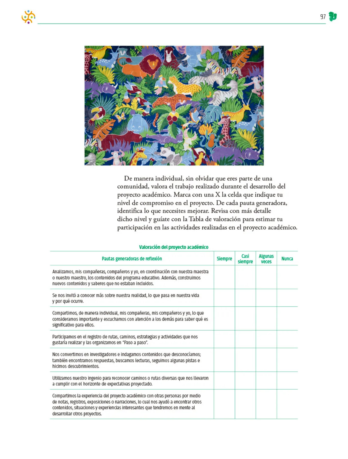 Página 98 de Colección Ximhai. Nuestro libro de Proyectos. Tomo II. Libro de Educación Telesecundaria Grado 1° Ciclo Escolar 2025 - 2026