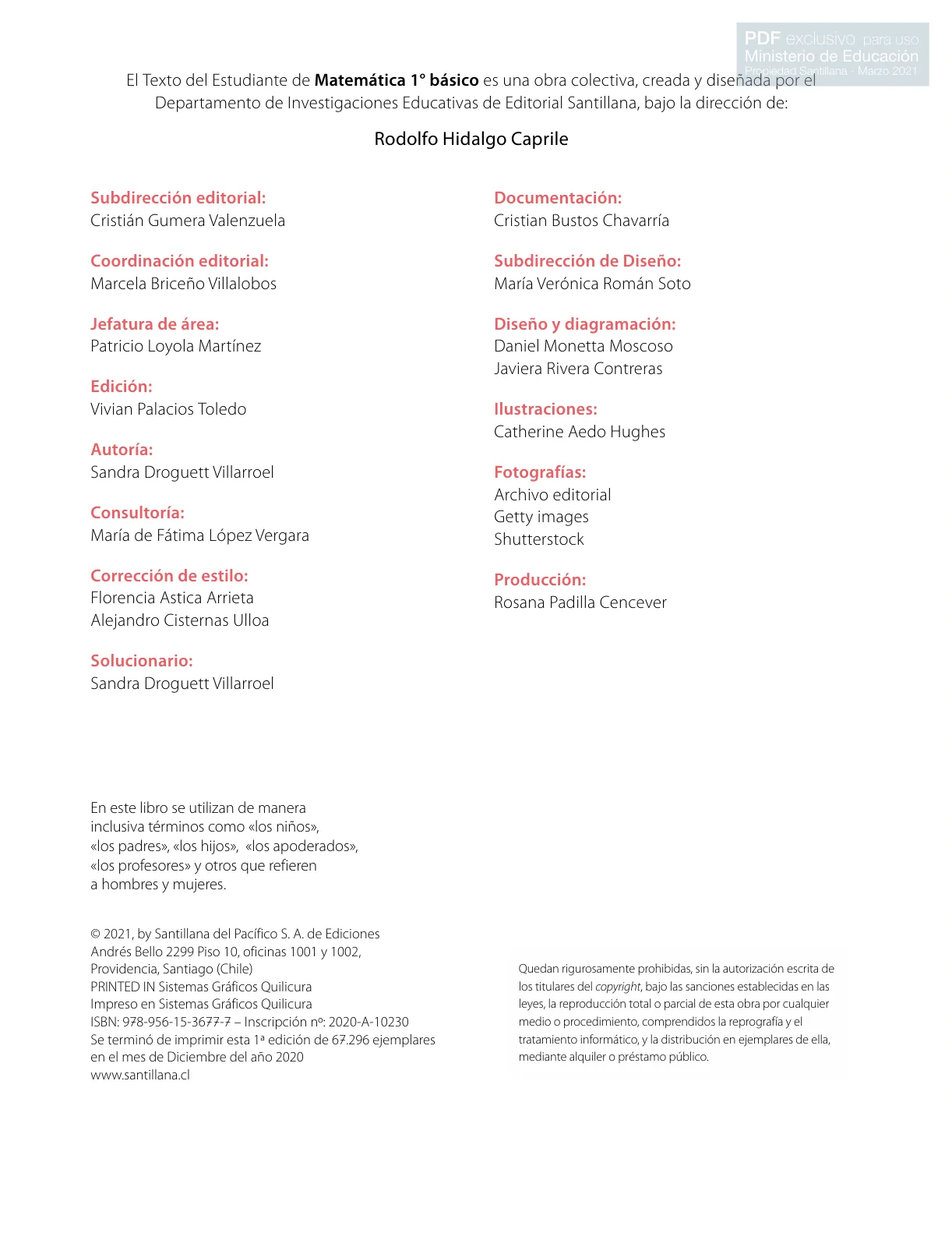 Miniatura página 4 de Matemática – Primero Básico | Texto del Estudiante MINEDUC – Descargar PDF · 2024