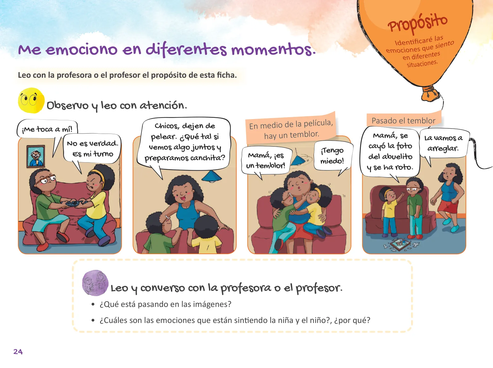 Miniatura página 26 de Cuadernillo de Tutoría Segundo Grado Educación Primaria 2019 · 2019