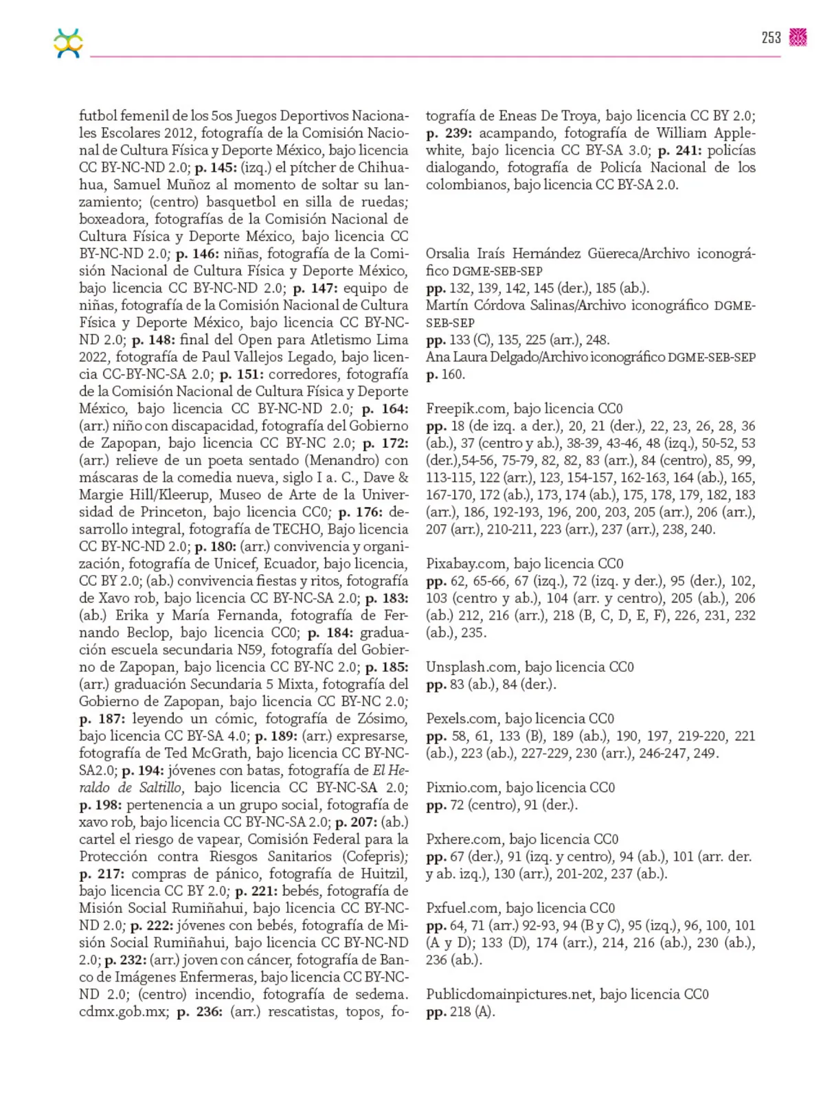 Miniatura página 254 de Colección Sk´asolil. De lo humano y lo comunitario.   Libro de Educación Secundaria Grado 2°  Ciclo Escolar 2025 - 2026