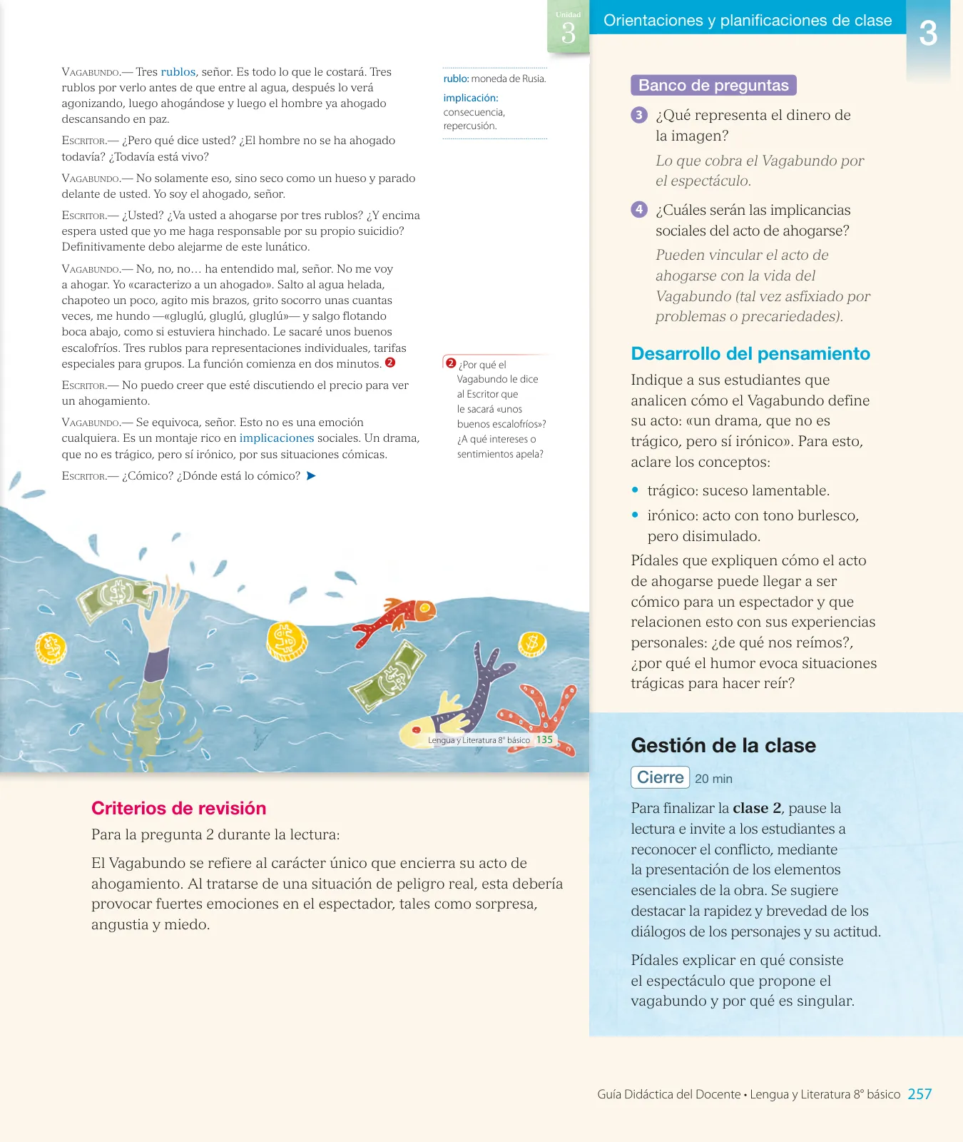 Página 29 de Lengua y Literatura – Octavo Básico | Texto del Estudiante MINEDUC – Descargar PDF · 2024