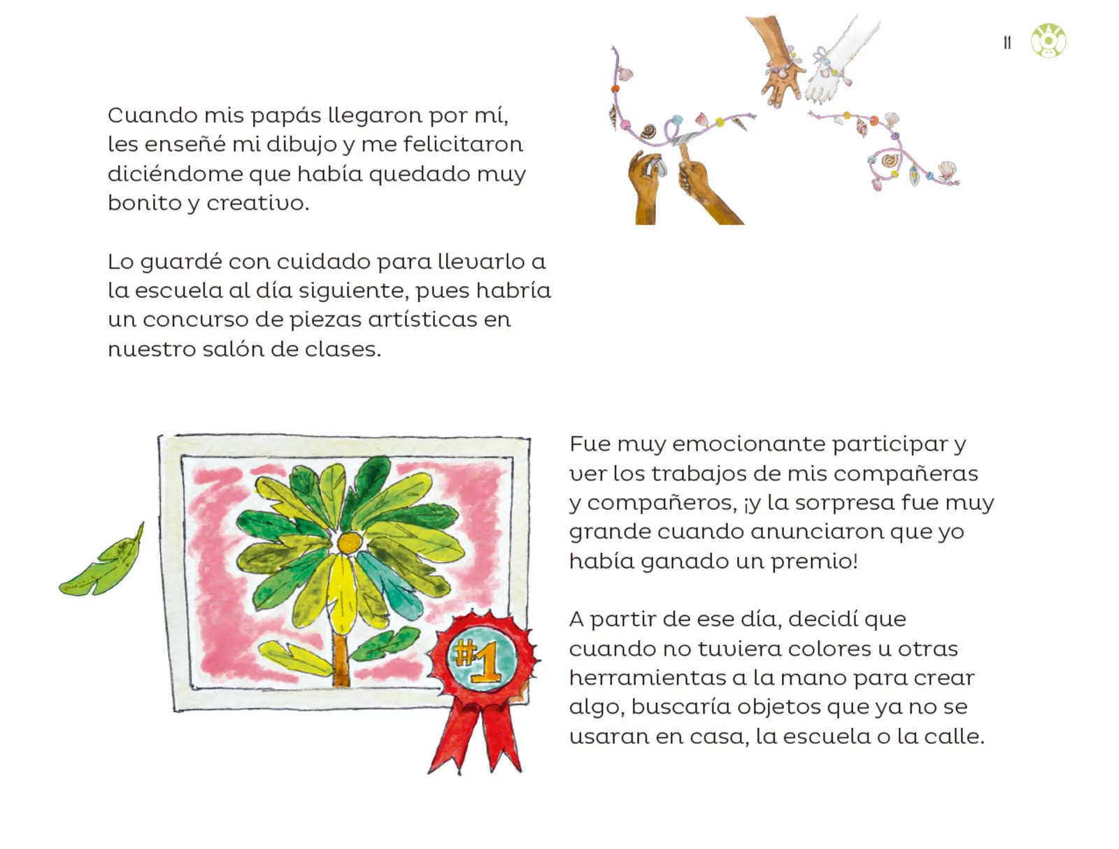 Página 12 de Múltiples lenguajes. Libro de Educación Preescolar Grado 3° Ciclo Escolar 2025 - 2026