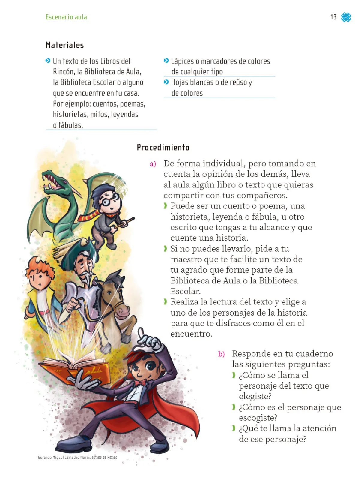 Miniatura página 14 de Proyectos de Aula.   Libro de Educación Primaria Grado 1°  Ciclo Escolar 2025 - 2026
